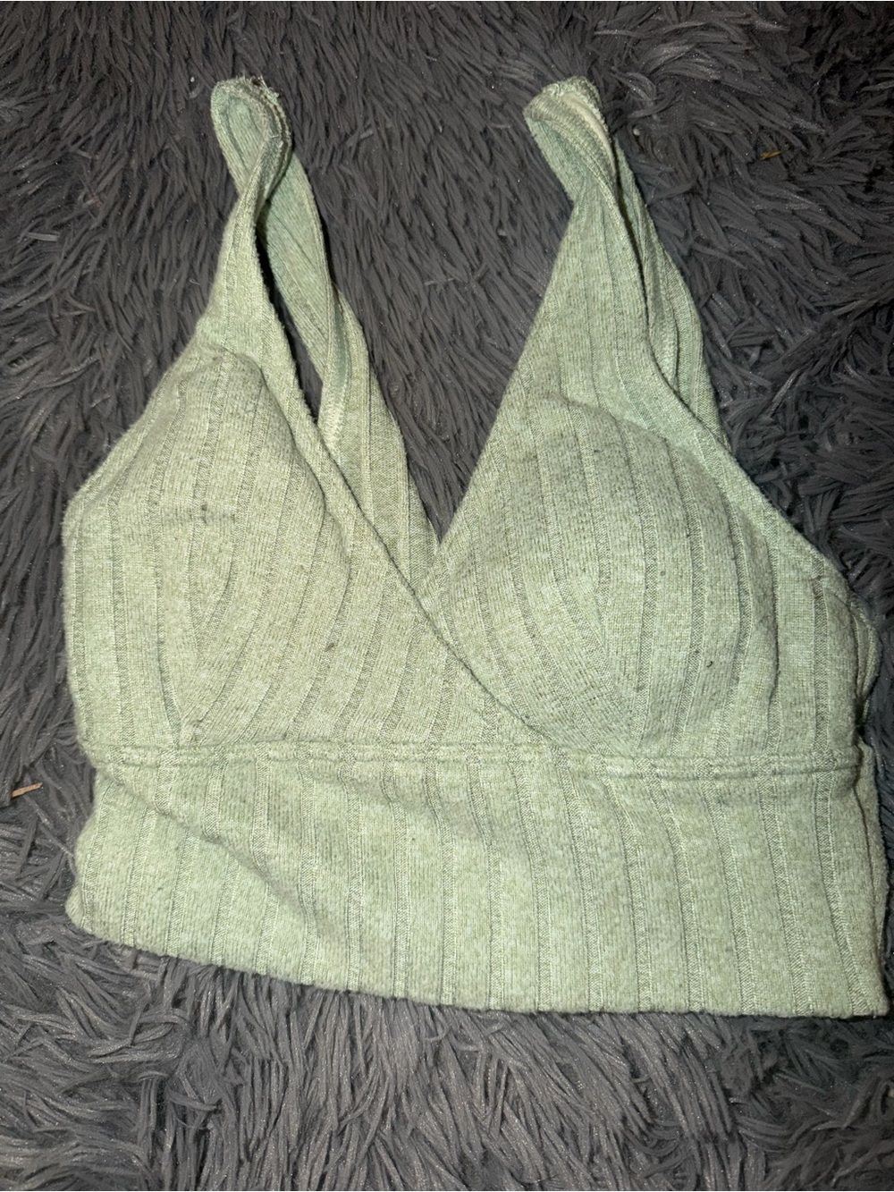 🌟Gilly Hicks Light Sage Ribbed Knit Set - Picture 2 of 8